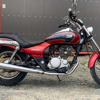 エリミネーター125  かっこいい赤黒カラー！