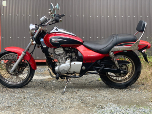 エリミネーター125  かっこいい赤黒カラー！