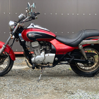 エリミネーター125  かっこいい赤黒カラー！の画像
