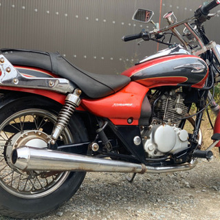 エリミネーター125  かっこいい赤黒カラー！の画像