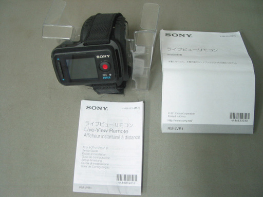 SONY HDR-AS100VR リモートキット ヘッドマウント 元箱