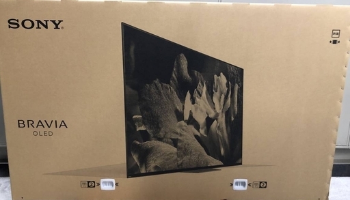 2020年1月購入SONY 65型有機ELテレビ KJ-65A8F + SONY 地上・BS4K・110度CS4Kチューナー DST-SHV1