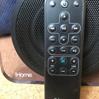 ジャンク品　iHome iP  (iPod/iPhone用スピーカーシステム)の画像