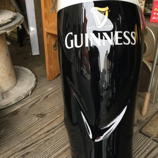 値下げ　非売品　ギネス　看板　プラスチック　