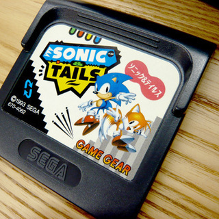 SEGA セガ ゲームギア HGG-3210 本体＆ソフト1本セット ソニック＆テイルス 札幌 西岡店の画像