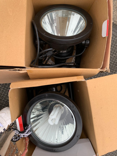 投光Fライト　2本セット値下げ¥7000→5000