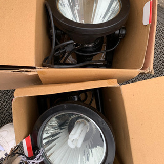投光Fライト　2本セット値下げ¥7000→5000