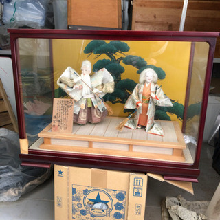 日本人形　高砂
