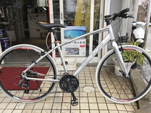 メリダ クロスウエイ TFS100 フラットバーロードカスタム 綺麗な中古です