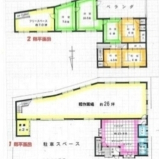  ★倉庫・工場★ 松原市岡　２６坪　 #工場　#倉庫　#倉庫工場