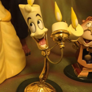Disney  美女と野獣  ルミエールと、コグスワースの画像