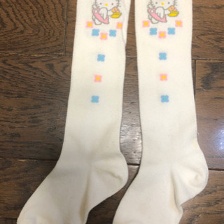 女児用kittyちゃん　ハイソックス