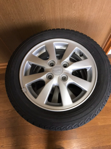【お話中】タントカスタム(2世代目) 純正ホイール×4+スタッドレス×4