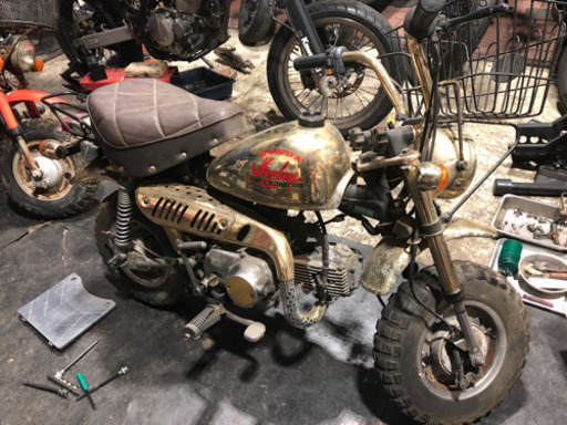HONDA モンキー　金色　限定　不動　仕上げベース　福岡市南区