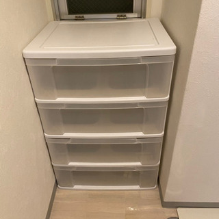 無料★4段クリア引き出し