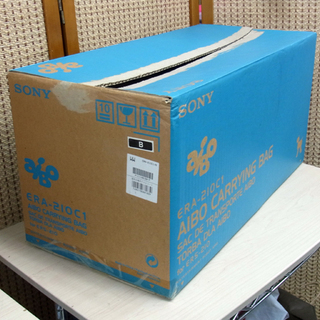 保管品 絶版品 ソニー AIBO/アイボ ERS-210用 キャリングバッグ キャリー ERA-210C1 ブラック 南12条店 の画像
