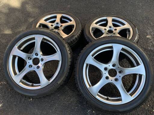 ユーロデザイン　１７インチ　ＢＭＷ１，３シリーズ　ランフラットスタッドレス