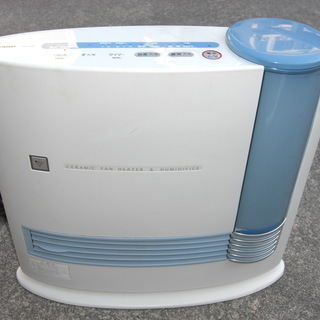 SHARP 加湿セラミックファンヒーター 除菌イオン搭載  HX...