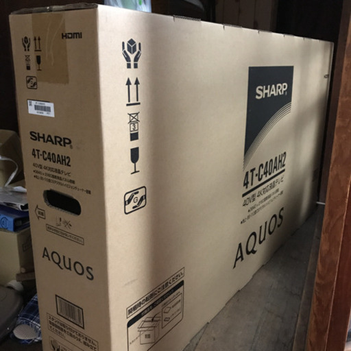 シャープAQUOS  4T-C40AH2 終了しました。ありがとうございました。