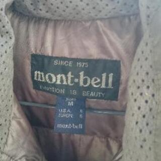 mont-bell ダウンジャケットの画像