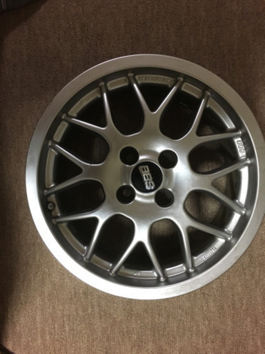 BBS　PCD100　4H　4穴　16インチ　タイヤホイール4本セット　BBS純正セキュリティナット付属