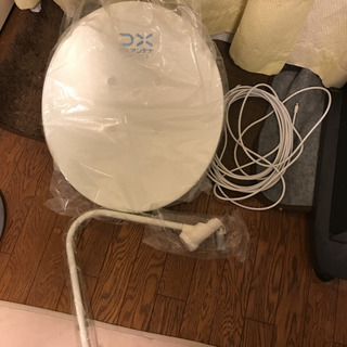 BSアンテナ CSアンテナと取り付け金具と10mケーブルセット