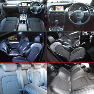必見♪Audi A4アバント2.0TFSI・quattro/S-line/4WD・B8後期風/社外品RS4仕様!!の画像