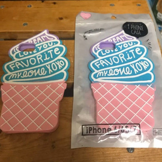 アイスクリームiPhoneケース２つセット