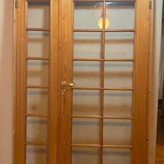 #扉両開き#建具#DIY#ロッジ風 扉両開き#建具#DIY#ロッジ風