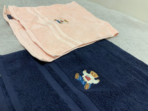 ラルフローレン　ベア　タオル　２枚