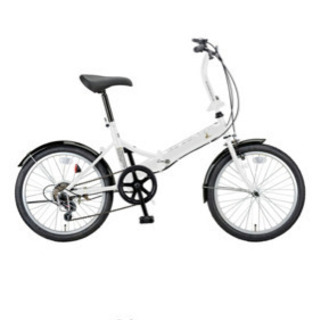 captain stag 折り畳み自転車の画像