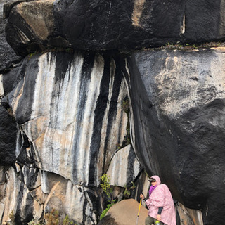 【美品】colombia ポンチョ 登山の画像