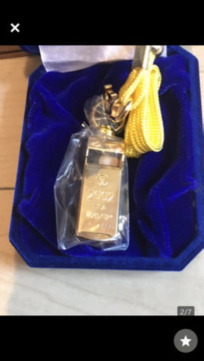 ★新品  サッカー　レフェリーホイッスル　２００２年日韓ワールドカップ　野田鶴声社製☆