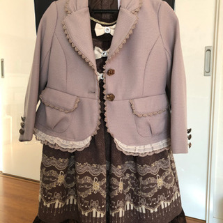 女の子フォーマル　110から120cm   anyFAM  axes  卒園　入学　発表会にの画像