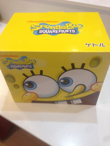今年一個も売れません！スポンジボブのポット「新品未使用」