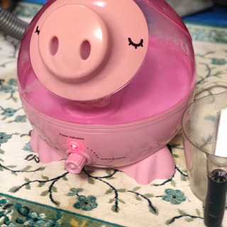 ブタさんの加湿器の画像