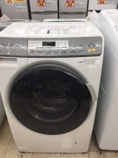 1/15東区和白   Panasonic   6㎏ドラム式洗濯機   3㎏乾燥機   2011年製  NA-VD100L    ヒーター乾燥付き