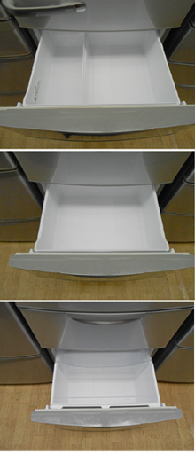 冷蔵庫 355L 2014年製 4ドア アクア AQR-361C シルバー 大型 AQUA 300Lクラス ☆ PayPay(ペイペイ