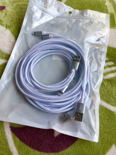 iPhone充電ケーブル３本セット×2