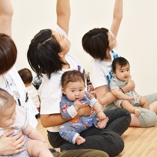 産後ヨガ【東京都世田谷区】無料体験会開催『骨盤スリムヨガWhis Baby』 JAHA×ベビーパーク『ベビーヨガ』 の画像