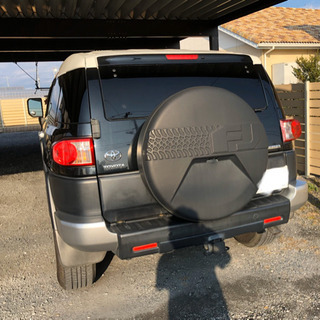 USトヨタ　fjクルーザー  逆輸入　左ハンドル車　 牽引　禁煙車　美車の画像