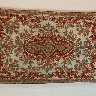 アンティーク カーペット　ラグ　キリム　95cm x 60cm ...