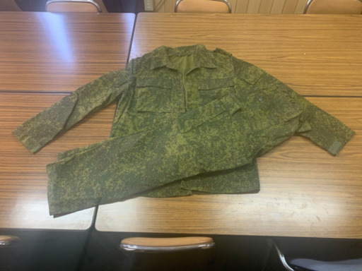 ロシア軍　実物　デジタルフローラ迷彩服　サバゲー
