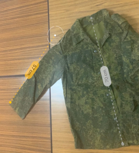 ロシア軍　実物　デジタルフローラ迷彩服　サバゲー