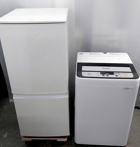 生活家電セット　冷蔵庫　どっちでもドア　洗濯機　5キロ　一人暮らしに