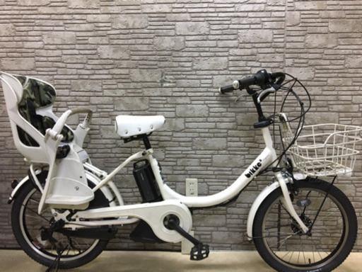 新春SALE 東京23区配達無料　新基準  ブリヂストン ビッケ2  8.7Ah リチウム 電動自転車 中古　20インチ