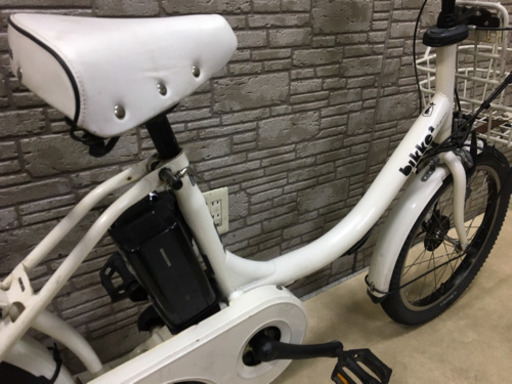 新春SALE 東京23区配達無料　新基準  ブリヂストン ビッケ2  8.7Ah リチウム 電動自転車 中古　20インチ