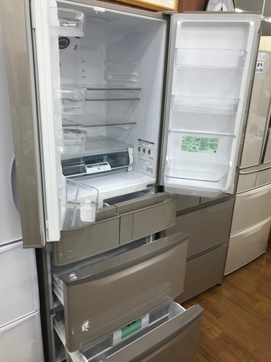 【安心の6ヶ月保障】HITACHI(日立)　６ドア冷蔵庫　R-F480E