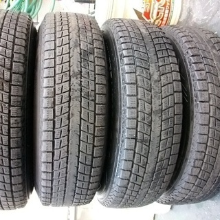 DUNLOP 195/80R15 25年製 冬タイヤ 【♯い-17 ①】 ハイエース195