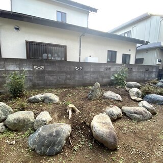 [引き取り限定]無料で庭石を差し上げます。